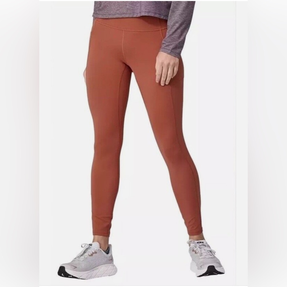 Patagonia Women's Maipo 7/8 Length Tights (Burl Red) Size Medium New
